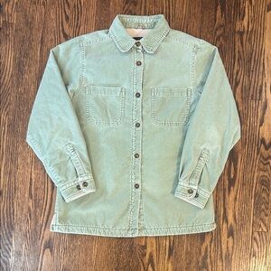 Woolrich Fleece Lined Corduroy Shirt Jacket